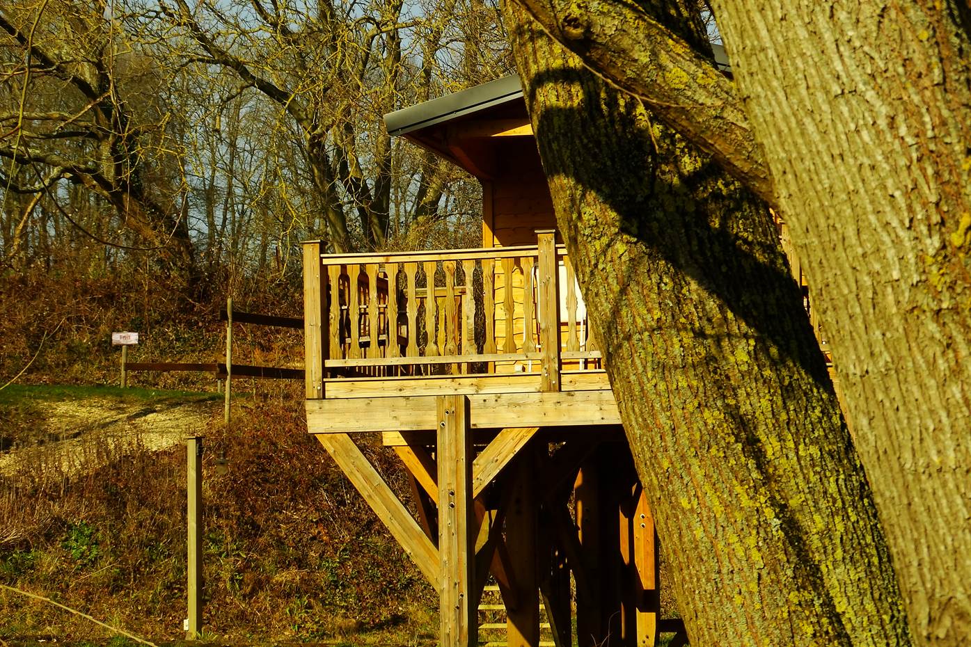 Etangs Du Moulin Location cabane du chasseur